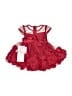 Rare Editions 100% Polyester Red Dress 9-12 MO / 12 MO - photo 2