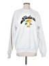 Rodarte 100% Cotton White Sweatshirt Size S - photo 1