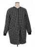 Sanctuary Checkered-gingham Black Coat Size 1X - photo 1