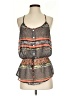 Tini Lili 100% Polyester Orange Tank Top Size S - photo 1