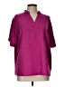 Shein Purple 3/4 Sleeve Blouse Size 12 - photo 1