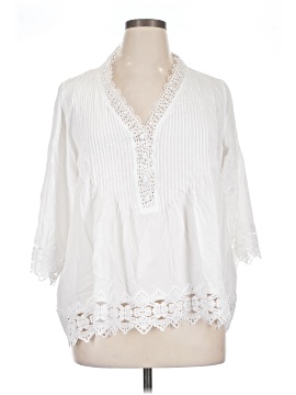 Catherine Malandrino 3/4 Sleeve Blouse
