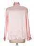 Susan Graver Color Block Pink Long Sleeve Blouse Size M - photo 2