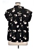 Buffalo by David Bitton 100% Viscose Floral Black Short Sleeve Blouse Size XL - photo 2