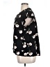 Buffalo by David Bitton 100% Viscose Floral Black Short Sleeve Blouse Size XL - photo 5