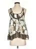 Daytrip 100% Polyester Gray Sleeveless Blouse Size XS - photo 1