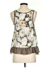Daytrip 100% Polyester Gray Sleeveless Blouse Size XS - photo 2