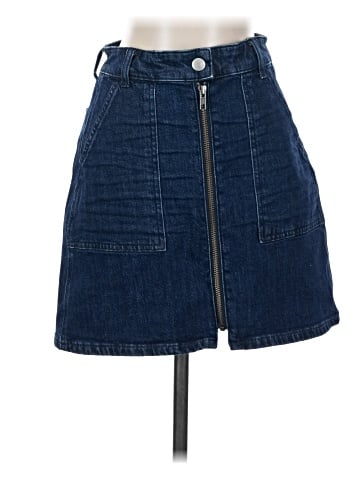 Madewell Denim Utility Zip Skirt (view 1)