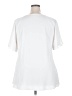 Unbranded 100% Polyester White Short Sleeve Blouse Size XXL - photo 2