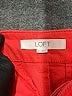 Ann Taylor LOFT Solid Red Shorts Size 2 - photo 3