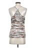 Trouve 100% Polyester Silver Sleeveless Top Size S - photo 2