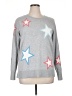 Assorted Brands Stars Silver Pullover Sweater Size XL - photo 1