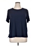 MICHAEL Michael Kors Blue Short Sleeve Top Size 1X - photo 1