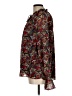 Entro 100% Polyester Floral Brown Long Sleeve Blouse Size L - photo 5