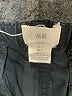 H&M L.O.G.G. Solid Black Cargo Shorts Size S - photo 3