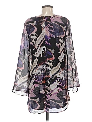 Lavender Brown Cocktail Dress (view 2)