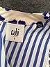 CAbi 100% Polyester Blue Sleeveless Blouse Size S - photo 7