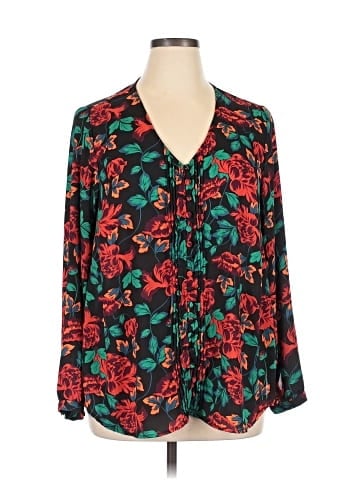 Torrid Long Sleeve Blouse (view 1)