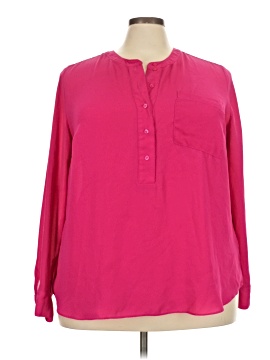 Lane Bryant Long Sleeve Blouse (view 1)