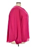 Lane Bryant 100% Polyester Pink Long Sleeve Blouse Size 22 - 24 Plus - photo 4