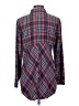 J.Jill 100% Cotton Plaid Blue Long Sleeve Button-Down Shirt Size S - photo 2