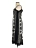 Cristinalove Graphic Black Casual Dress Size S - photo 5