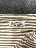 Brunello Cucinelli Tan Long Sleeve Button-Down Shirt Size S - photo 7