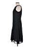 Ann Taylor 100% Polyester Polka Dots Black Casual Dress Size 6 - photo 5