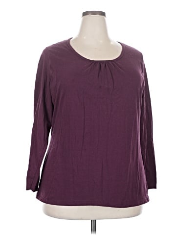 Just My Size 3/4 Sleeve T-Shirt (view 1)