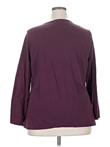 Just My Size 3/4 Sleeve T-Shirt (view 2)