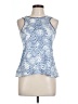 Lou & Grey Blue Sleeveless Blouse Size S - photo 1