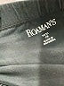 Roaman's Solid Black Casual Pants Size 3X - photo 5
