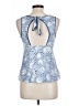 Lou & Grey Blue Sleeveless Blouse Size S - photo 2