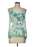 Bongo 100% Polyester Green Sleeveless Blouse Size L - photo 1