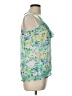 Bongo 100% Polyester Green Sleeveless Blouse Size L - photo 4