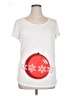 FancyQube 100% Polyester White Short Sleeve T-Shirt Size XL - photo 1