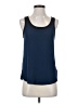 Express 100% Polyester Blue Sleeveless Top Size XS - photo 1