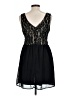 Bebop 100% Polyester Black Cocktail Dress Size L - photo 2