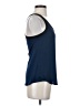 Express 100% Polyester Blue Sleeveless Top Size XS - photo 4