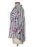 By & By 100% Polyester Floral Blue 3/4 Sleeve Blouse Size L - photo 5