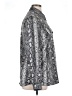 MICHAEL Michael Kors Animal Print Silver Long Sleeve Button-Down Shirt Size XL - photo 4
