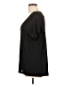 Ambiance Apparel 100% Polyester Black Short Sleeve Top Size L - photo 5