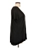 Ambiance Apparel 100% Polyester Black Short Sleeve Top Size L - photo 4