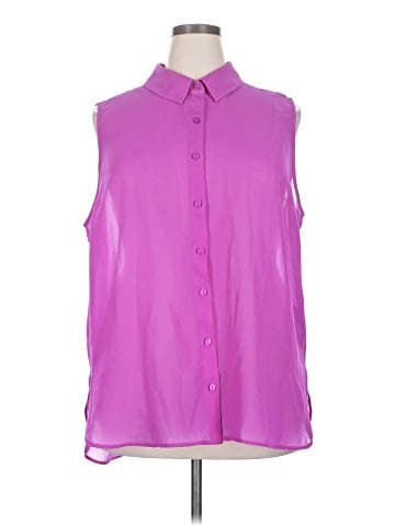 Attention Sleeveless Blouse (view 1)
