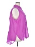 Attention 100% Polyester Purple Sleeveless Blouse Size 2X - photo 4