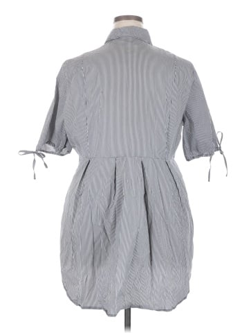 Lane Bryant 3/4 Sleeve Button-Down Shirt (view 2)