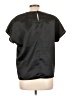 Talbots 100% Silk Black Blouse Size 12 - photo 2