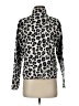 Tahari Animal Print Silver Turtleneck Sweater Size S - photo 1