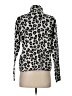 Tahari Animal Print Silver Turtleneck Sweater Size S - photo 2
