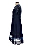 Elliatt 100% Polyester Argyle Blue Casual Dress Size S - photo 5